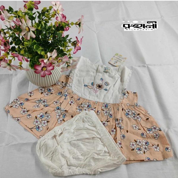 নিউ বোর্ন বেবি মেয়ে বাবুদের জামা | New Born Girls Baby Dress