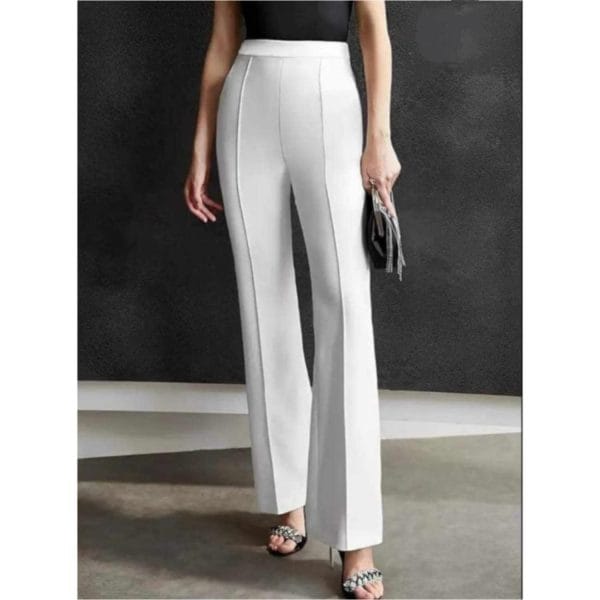 ফিস কাট প্যান্ট সাদা কালার | Fish Cut Pant White Color