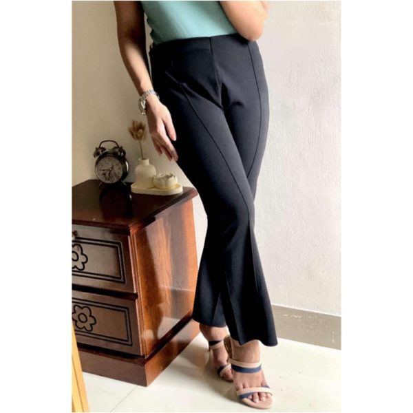 ফিস কাট প্যান্ট কালো কালার | Fish Cut Pant Black Color