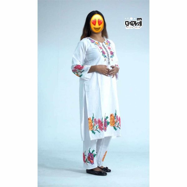 ডিজিটাল স্কিন ইন্ডিয়ান টু-পিস - White 𝗗𝗶𝗴𝗶𝘁𝗮𝗹 𝗦𝗰𝗲𝗻𝗲 𝗜𝗻𝗱𝗶𝗮𝗻 𝗧𝘄𝗼 𝗽𝗶𝗲𝗰𝗲