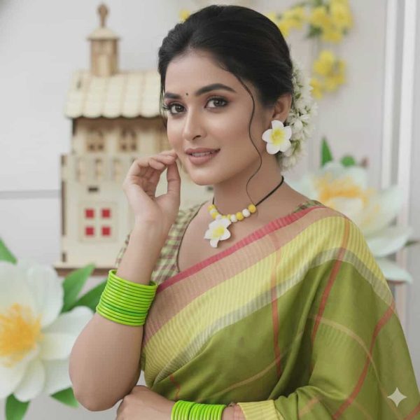 রেশমি চুরি - ১ মুঠ | Resmi Churi For Girls / Ladies / Women | Lemon Bangles
